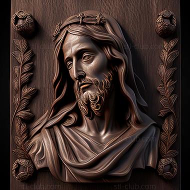 3D model st jesus (STL)